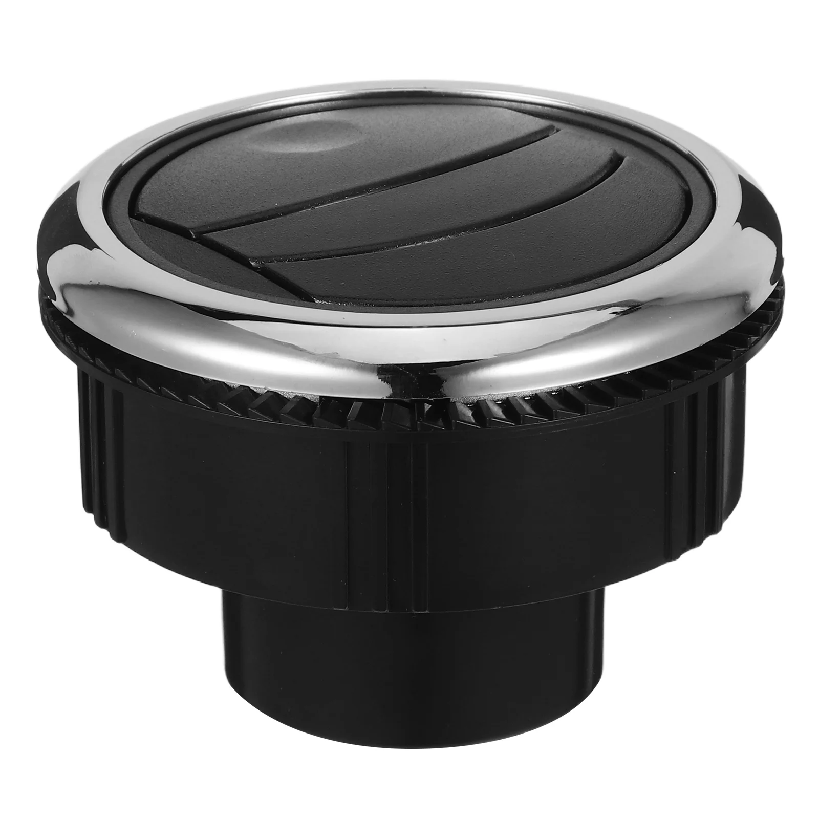 

Round Air Conditioning Vent Electroplate Diameter 87mm 75mm Tube Size 46mm for Rv Bus Electric Car Air Outlet Vent Repair