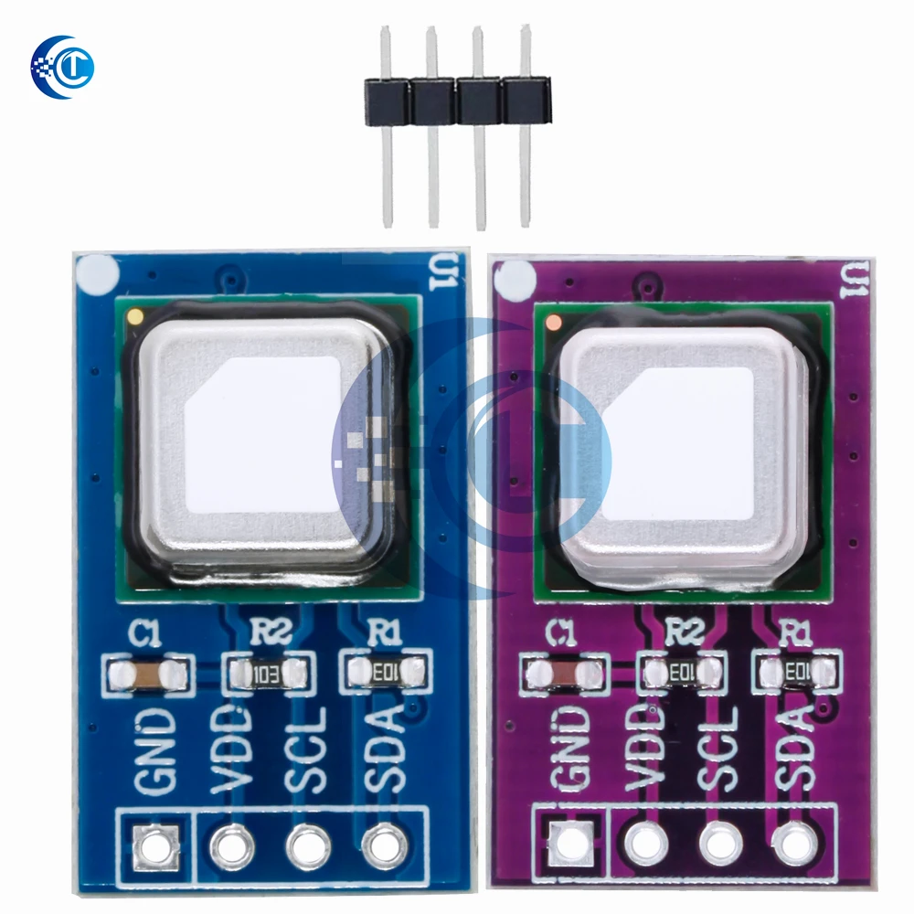 Papan modul sensor Gas SCD41 SCD40, papan modul sensor komunikasi CO2 deteksi suhu dan kelembaban 2-in-1 I2C