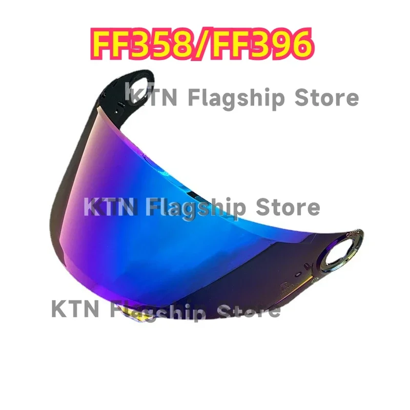 Suitable for FF358/FF396 reinforced electroplated motorcycle accessories - motorcycle helmet parts visor