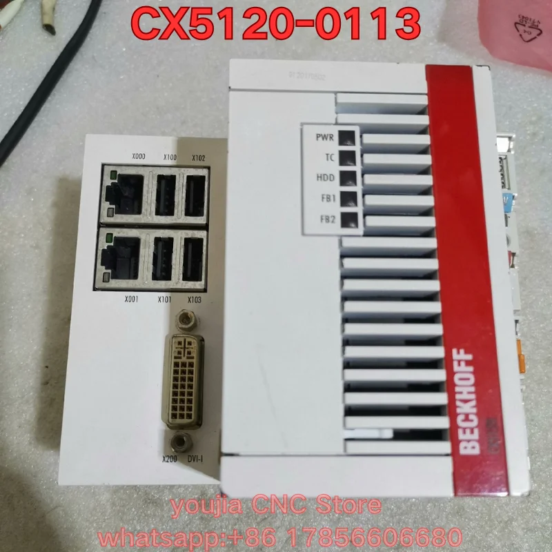 Second-hand PLC module CX5120-0113 function test is normal Latest Pricing for 2026