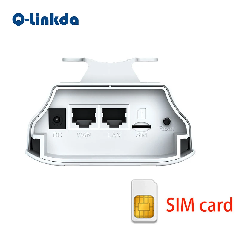 4G LTE High Power Outdoor WIFI Router Wireless Waterproof CAT4 WIFI Repeater With Sim Card For IP Camera/Outside WiFi Coverage