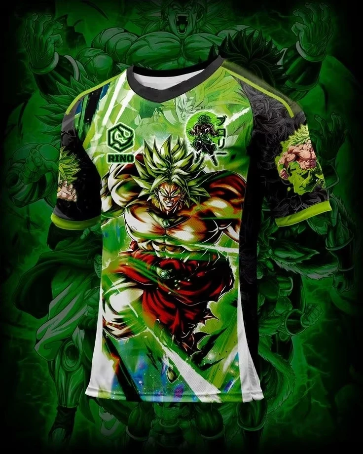 2026 Sommer Dragon Ball Retro Fitness T-Shirt Herren Oversized 3D-Druck Kurzarm Familien-Unisex Kinder-Sportshirt