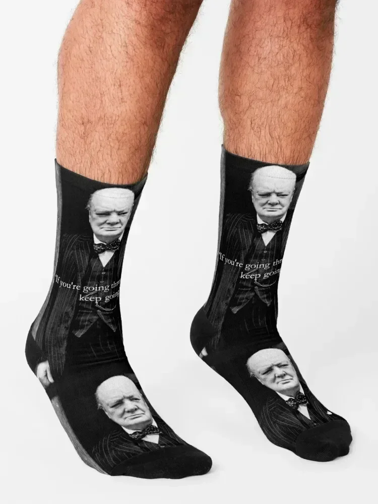 Sir winston Socks hiking Novelties bright garter cycling Socks Girl Men's