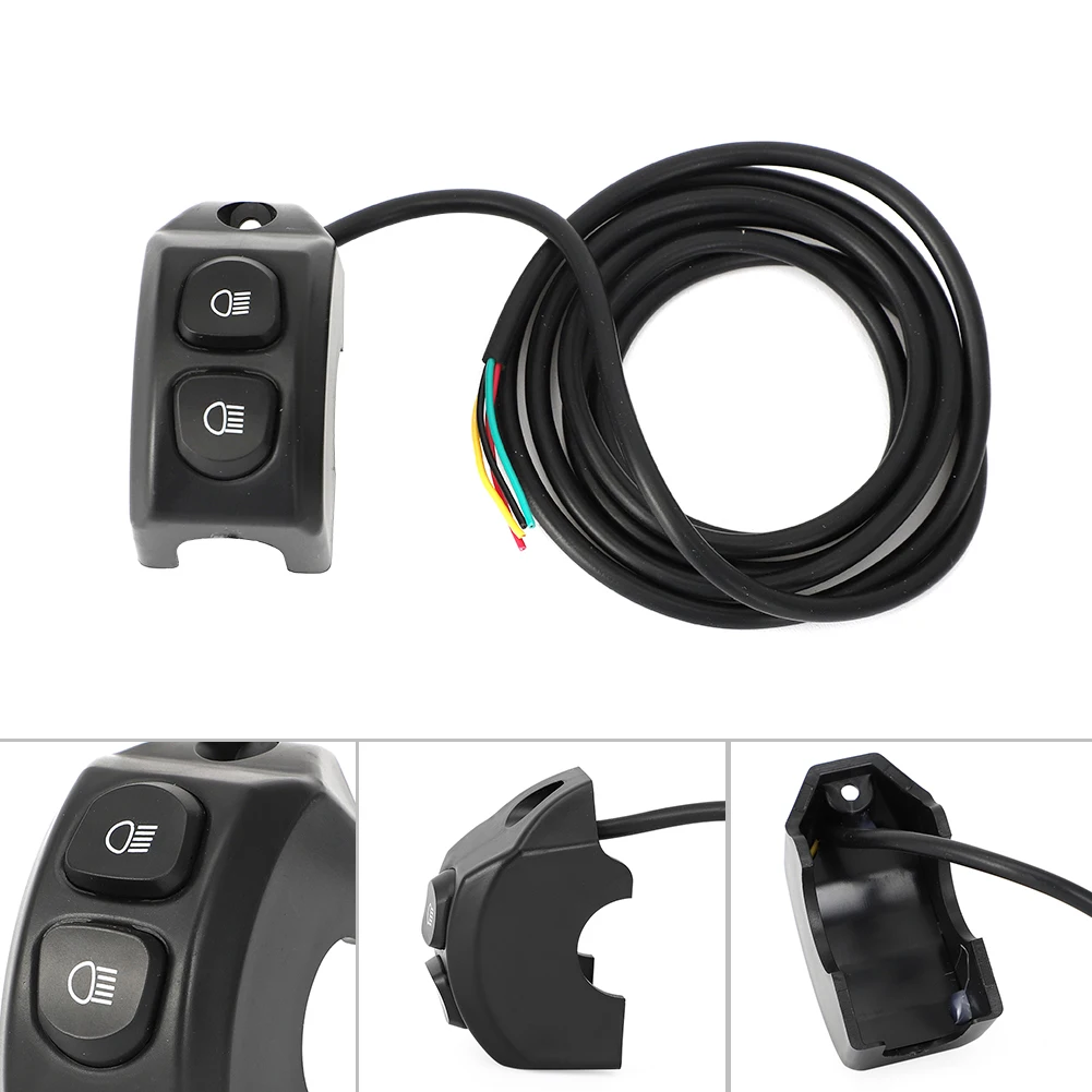 For BMW R1200GS R 1200 GS R1250GS F850GS F750GS Motorcycle Handle Fog Light Switch Control Smart Relay Black Gray ABS Fog Lights