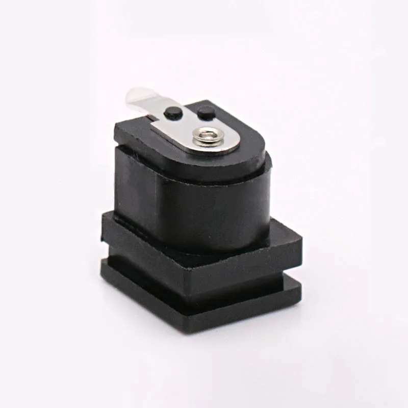 5pcs DC6.5 * 3.0mm 5.5 * 2.1mm 5.5*2.5mm Power Socket Connector With Card Slot DC Power Socket  Inner Pin 3.0/ 2.1/ 2.5mm