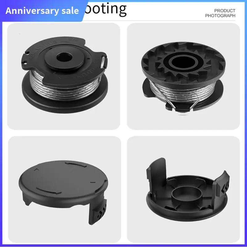 

AD23-String Trimmer F016800569/F016800385 Spool Line With F016F04557 Spool Cover For Easy Grass Cut ART 23SL 26SL