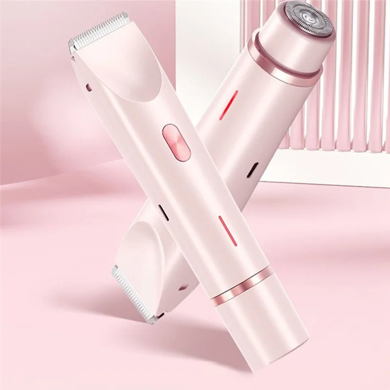 Multi-Function Digital Display For Women Dual-Head Shaver Armpit Hair Trimmer Shaver Washable Body-A77G