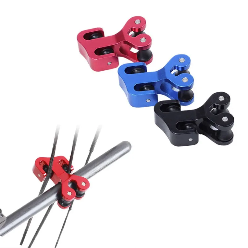 Archery Compound Bow Cable Slide Bowstring Splitter Roller Glide Replace Bowstring Separator Arrow Pulley Shooting Accessories
