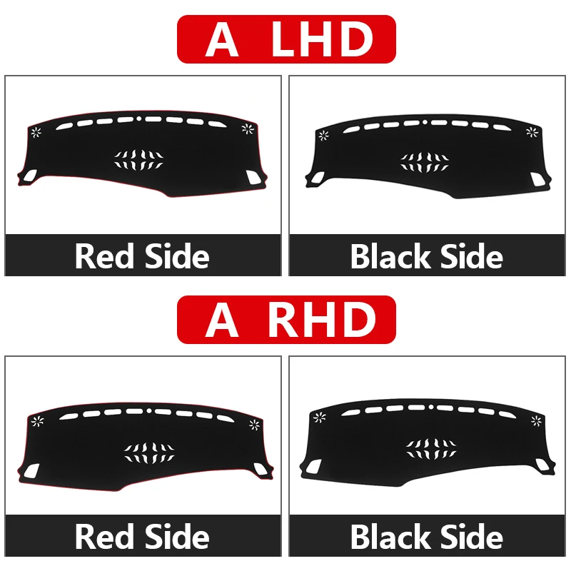 For Kia Carnival KA4 2020 2021 2022 2023 2024 Car Dashboard Cover Mat Dash Board Sun Shade Pad Carpets Rug Protector Accessories