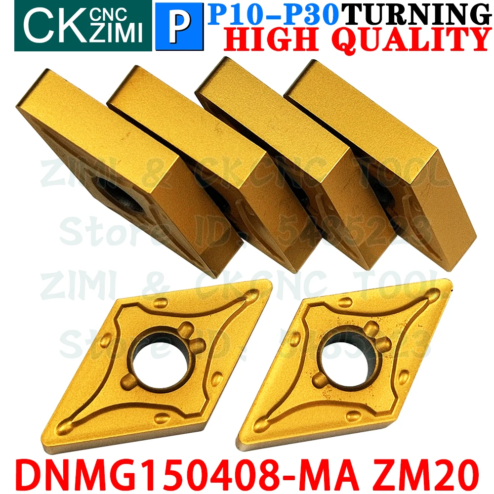 DNMG150408-MA ZM20 DNMG 150408 MA ZM20 كربيد الخارجية تحول إدراج أدوات DNMG432 DNMG432-MA DNMG1504 DNMG 1504 CNC مخرطة معدنية أدوات تقطيع