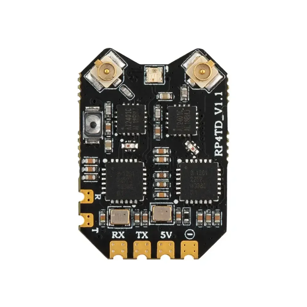 RadioMaster-ExpressLRS Diversidade Receptor, Dual TCXO para Avião RC, Drones FPV, ELRS, 2.4GHz, construído em Wi-Fi, DIY Peças, RP4TD