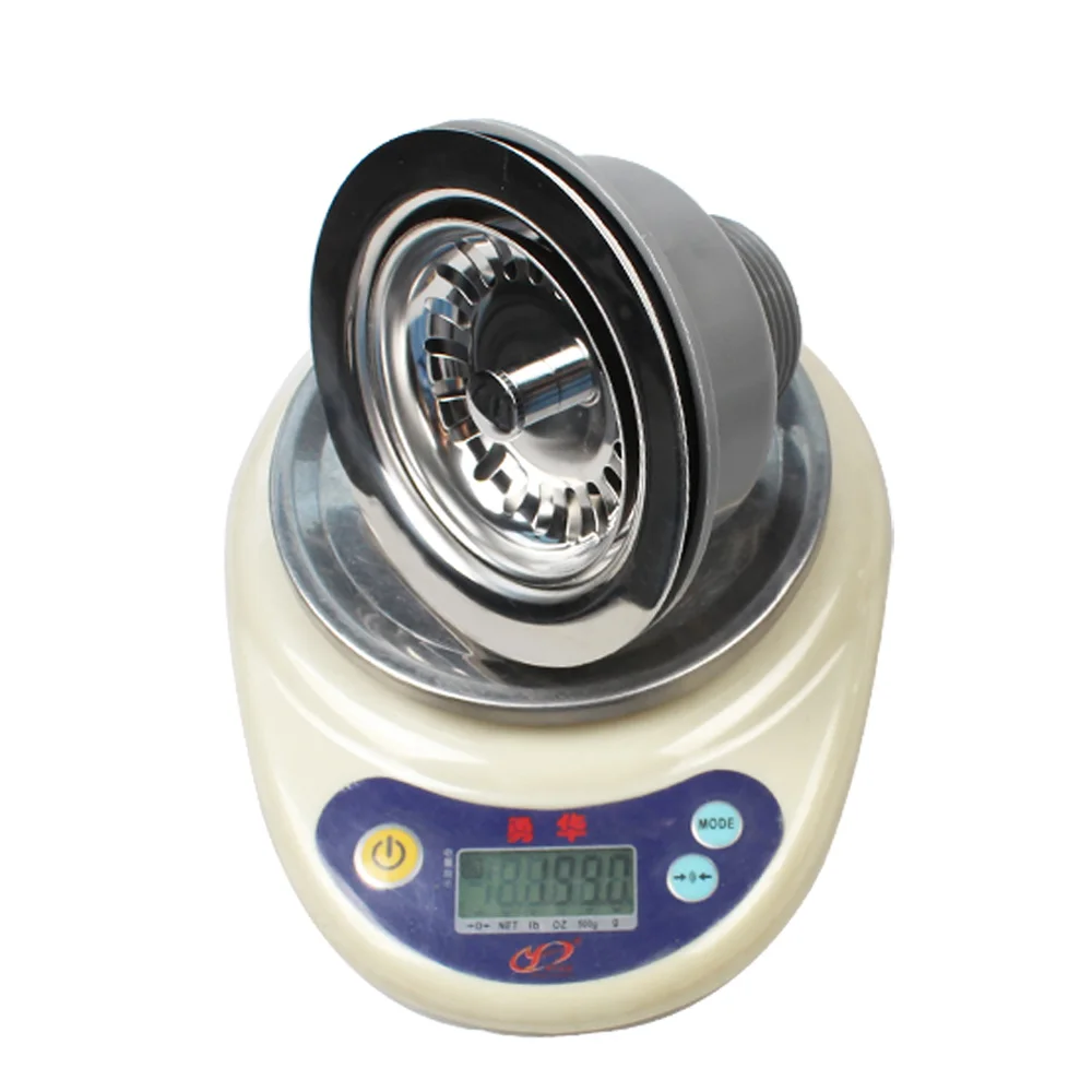 Talea-Stainless Steel Kitchen Sink Drain, Tigela Tipo Filtro, Shell plástico, XK223C048