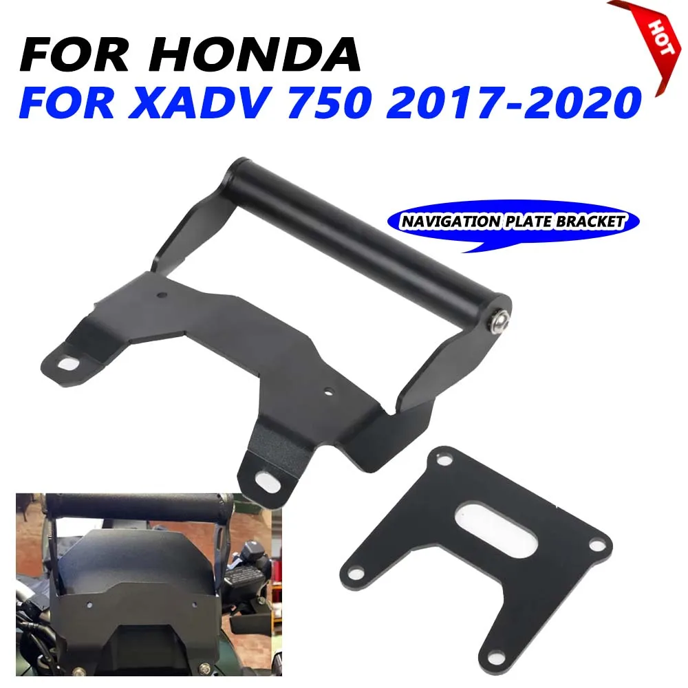 

Для HONDA XADV 750 X-ADV 750 XADV ADV 750 X-ADV 750 2017 2018 2019 2020 мотоциклетный навигационный кронштейн, GPS-держатель для телефона, рычаги