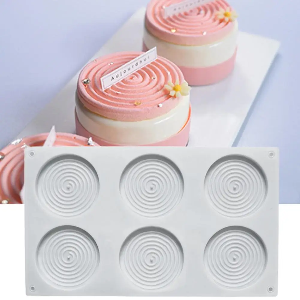 Pastry Mold Durable Make Ice White Six Chocolate Mold Kitchen Supplies