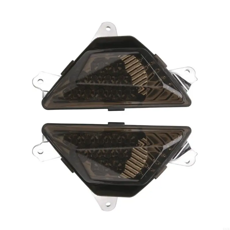 2025 New 2Pcs Motorbike Measure Radiances Impermeable Plan Permanent ABS Substance Easy Installation