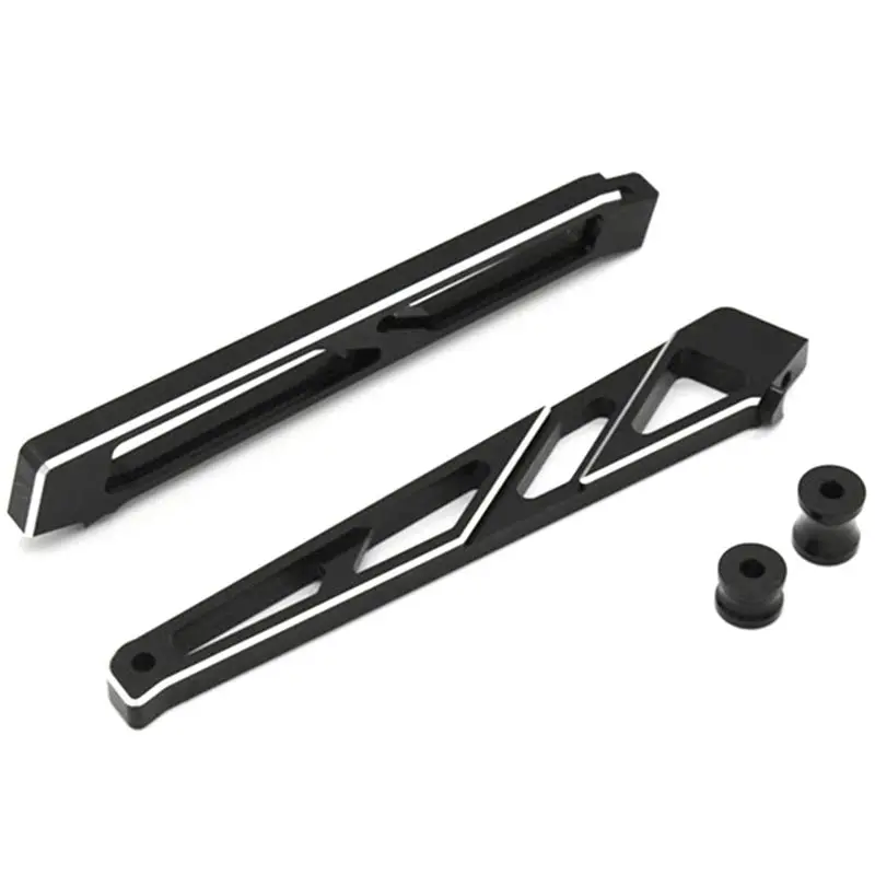 دعامة هيكل أمامي وخلفي معدني من Oct.141 مع ياقة لأجزاء ترقية سيارة شاحنة RC 1/7 6S 4WD، أسود #3