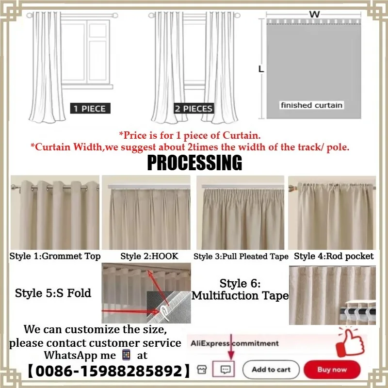 Modem Luxury Blue Velvet Thick Blackout Curtains for Living Room Bedroom Dining Villa Room Curtains Decor Tulle Partition Door