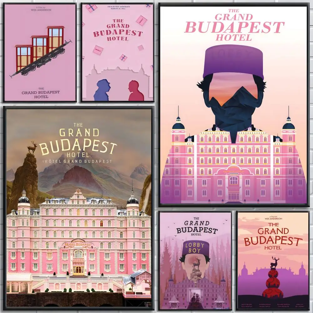 Movie The Grand Budapest Hotel Poster High-definition posters, wall art for living room and home decor.
