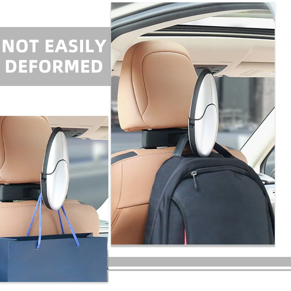 자동차 코트 걸이 머리 받침 뒷좌석 접이식 펭귄 모양의 자동차 좌석 옷 걸이 효율적인 디자인 조절 가능한 멀티