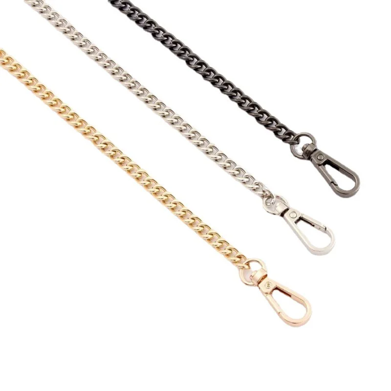 100/120 سنتيمتر معدن الألومنيوم حقيبة سلسلة استبدال أجزاء اكسسوارات ل اليد المرأة حقيبة يد DIY بها بنفسك اليدوية انفصال الأشرطة #4