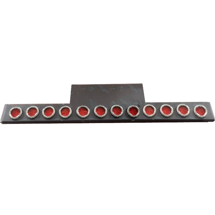 Commercial Truck Tail Lights Semi Truck Rear Light Panel Stainless Steel Light Bars For Trucks