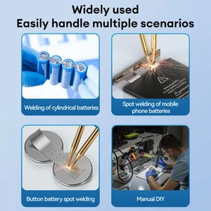 11 bánh răng có thể điều chỉnh điểm thợ hàn mini di động di động di động máy hàn máy hàn tự động chế độ thủ công 18650 pin 6 Bán hàng hướng dẫn bán hàng chính - №4