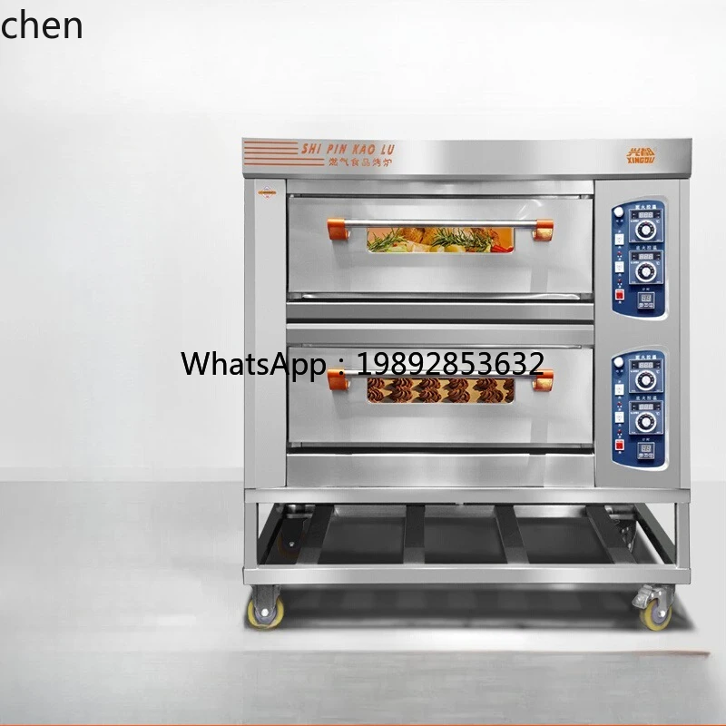 

KX electric oven commercial large capacity one layer two plates bread oven oven three layers 6 plates