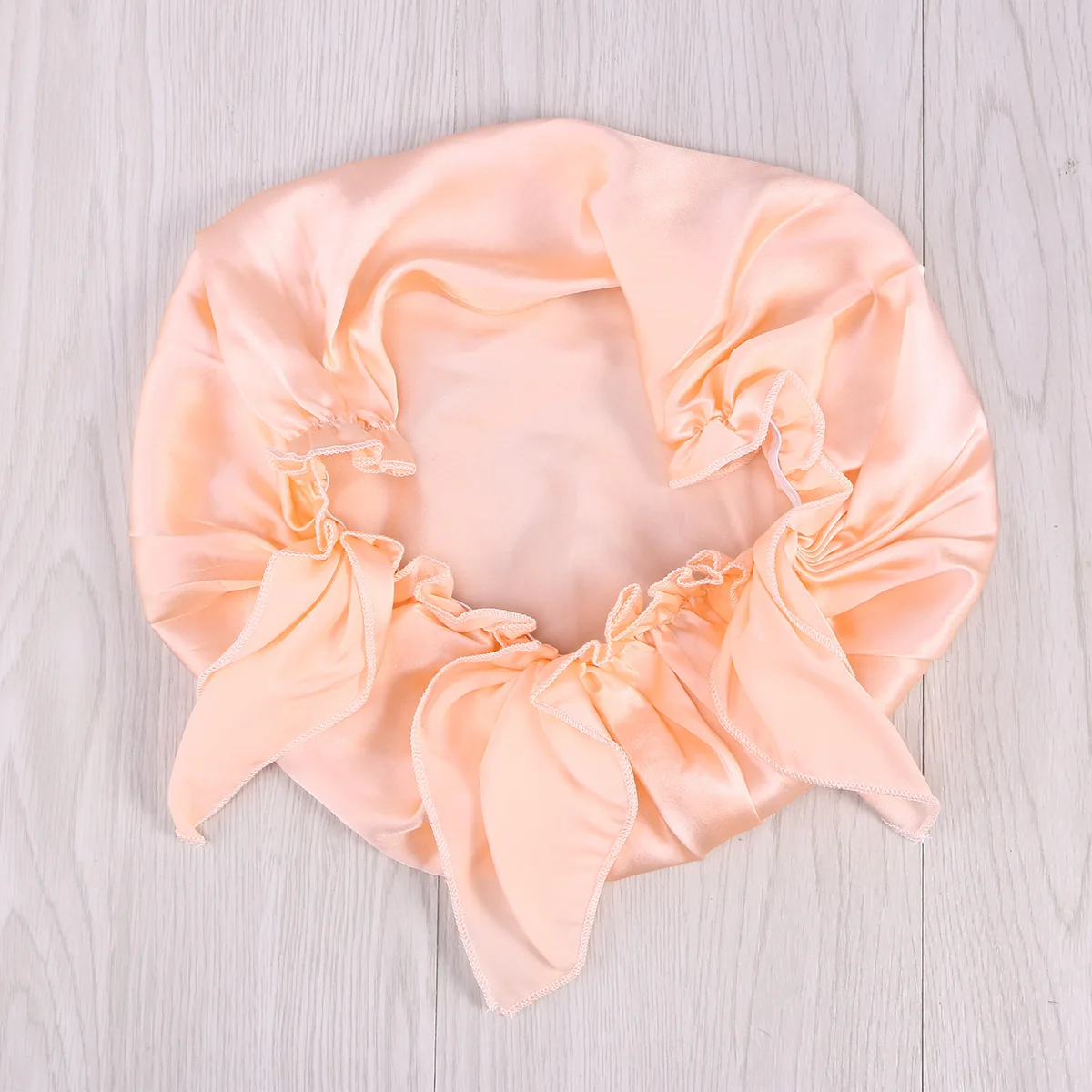 

Silk Sleeping Bonnet Elastic Stretchy Breathable Lightweight Comfortable for Women Men Curly
