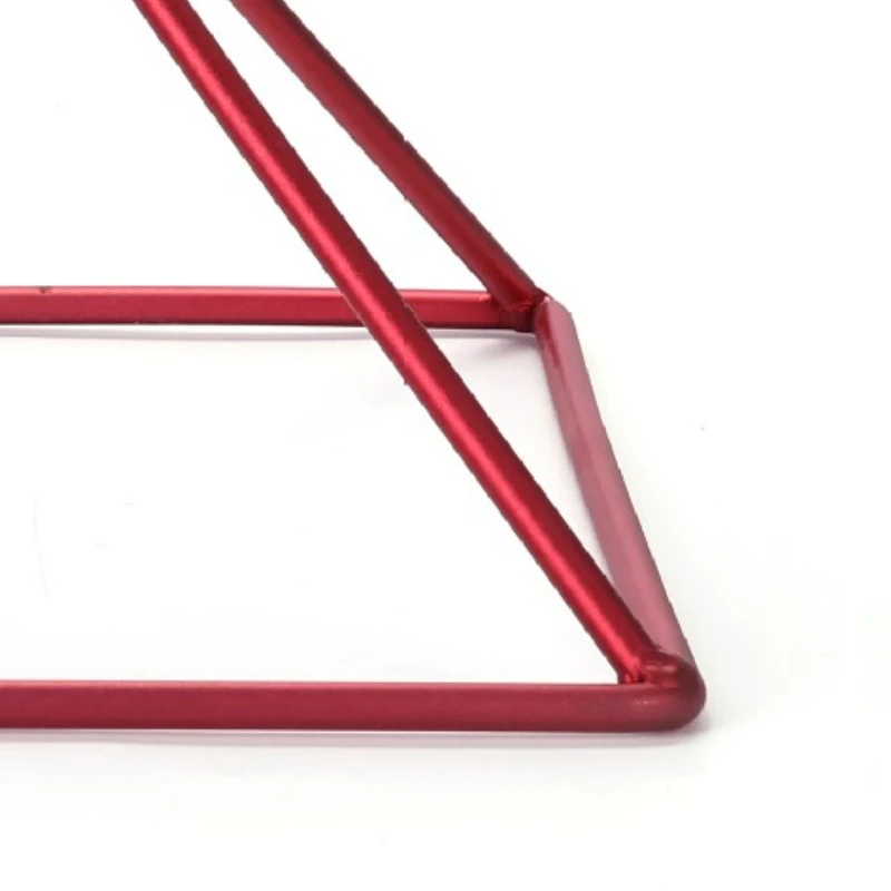 سبائك الألومنيوم الهرم الملونة شفاء جرس الموسيقى الهرم التأمل اليوغا الطاقة مثلث برج معلقة الأهرامات قرع #5