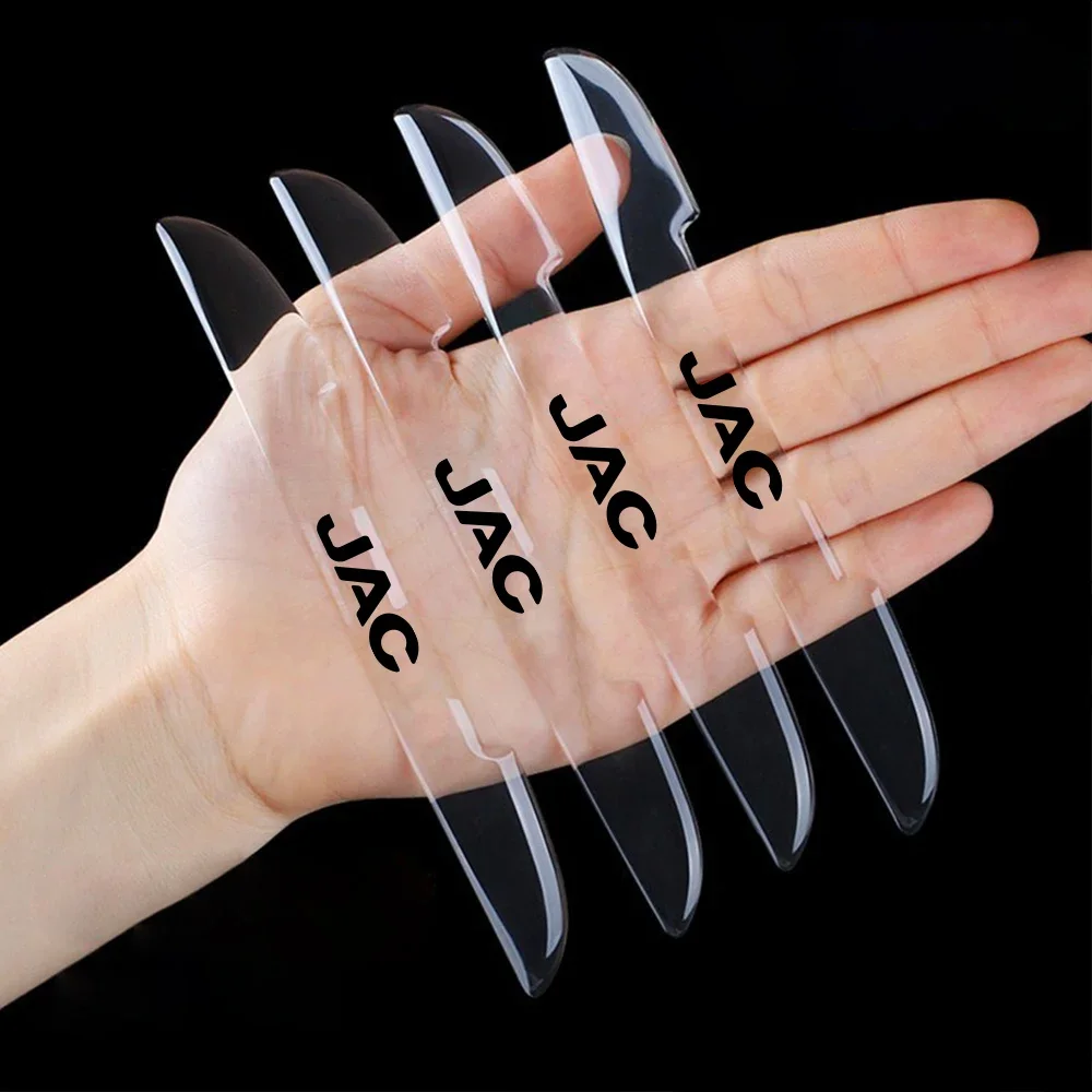 Invisible Car Door Edge Guards, 4 Pcs Anti-Scratch Rearview Mirror Protector for JAC JS3 J2 S5 JS2 S3 T8 Refine J5 J6 J7 J4 T8
