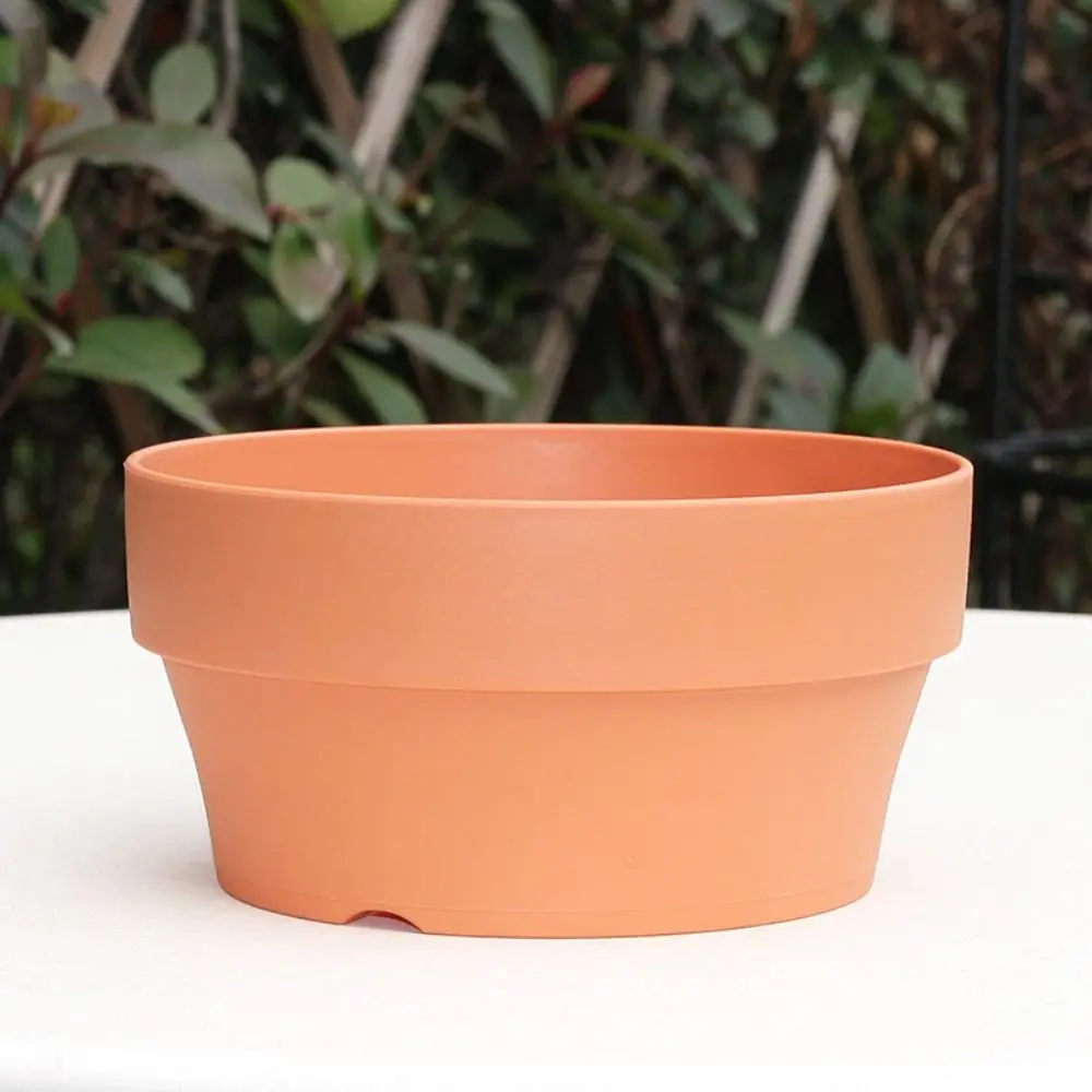 Plastic Imitation Ceramic Plant Pot Breathable Large-capacity Imitation Terracotta Pot European Style Thickened Plant Flower Pot