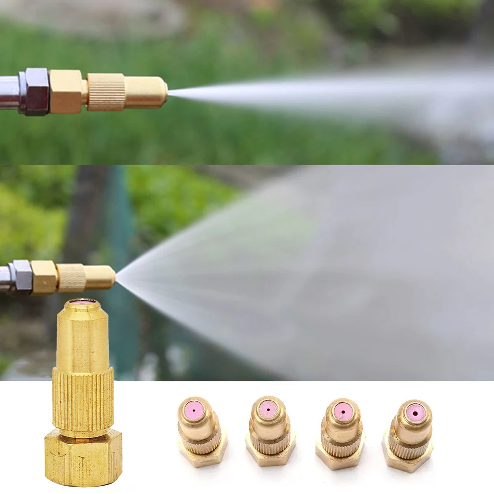 Brass Agricultural Spray Nozzle Compatible With Common Sprayer Models And Engineered For Consistent Flow All Settings