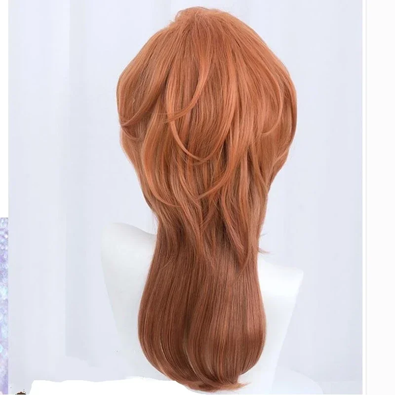 Picture 6: High Quality Anime Bungo Stray Dogs Chuya Nakahara Chuuya Cosplay Wig Heat Resistant Synthetic Hair Wigs