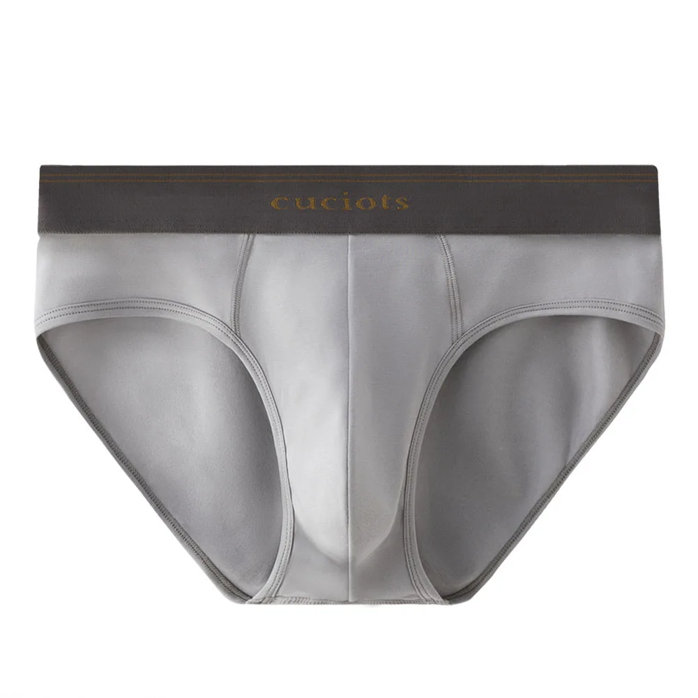 Elastic Mens Modal Briefs with Breathable Pouch Sweat Absorbing Sports Underpants Mid Rise Underwear Suitable for Active Use