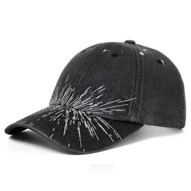 Bestickte Baseballkappe Konzerttour-Sonnenhut Herren- und Damen-Outdoor-Mode-Baseballkappe Konzertmütze Bedruckte bestickte Baseballkappe – Detail 8