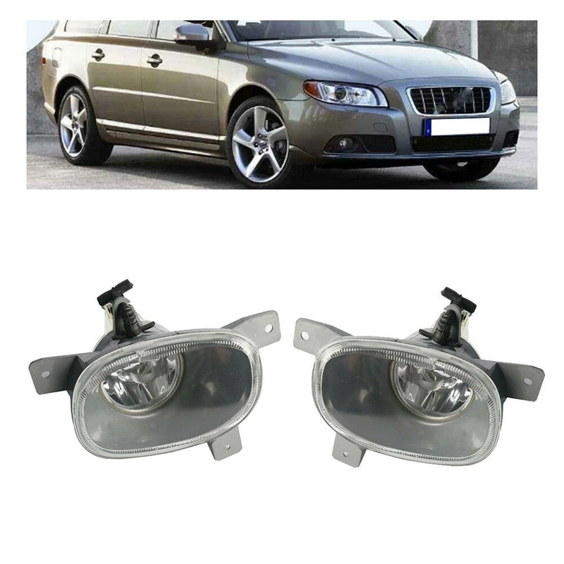 

LED Auto Left Right Front Bumper Fog Light Lamp For Volvo S80 1999-2006 8620225 8620224 Car Accessories