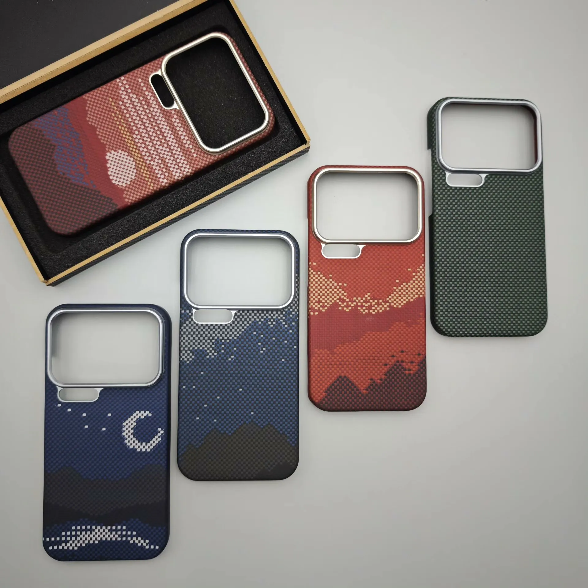 

For Xiaomi 17 Pro Max Real Aramid Fiber Case for Magsafe Magnetic Carbon Fiber Cover for Xiaomi 17 Pro/17pro max Carbon Case