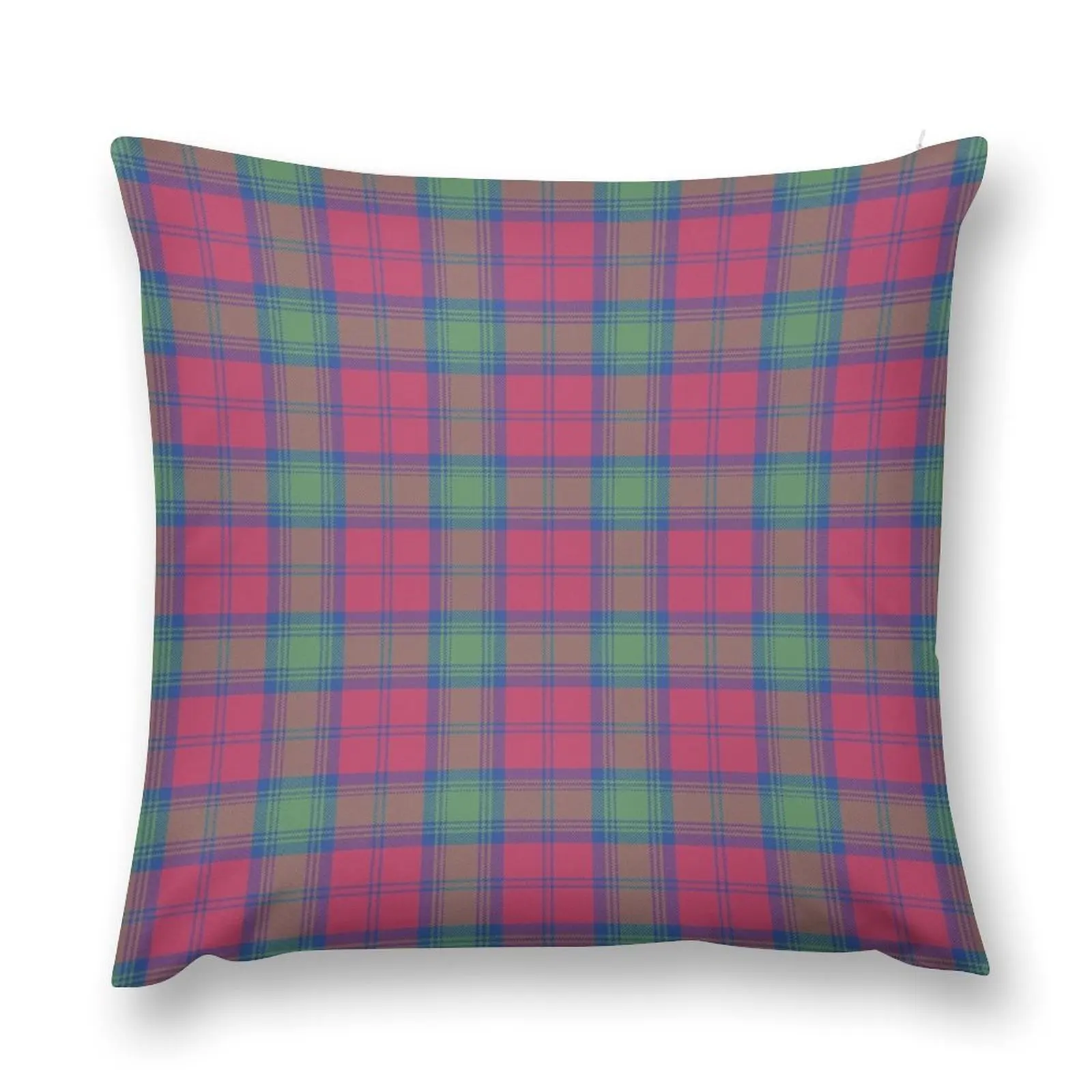 

Lindsay Ancient Tartan Throw Pillow Sofa Cushion Cover Pillowcases Cushion Covers Sofa bed pillows pillow