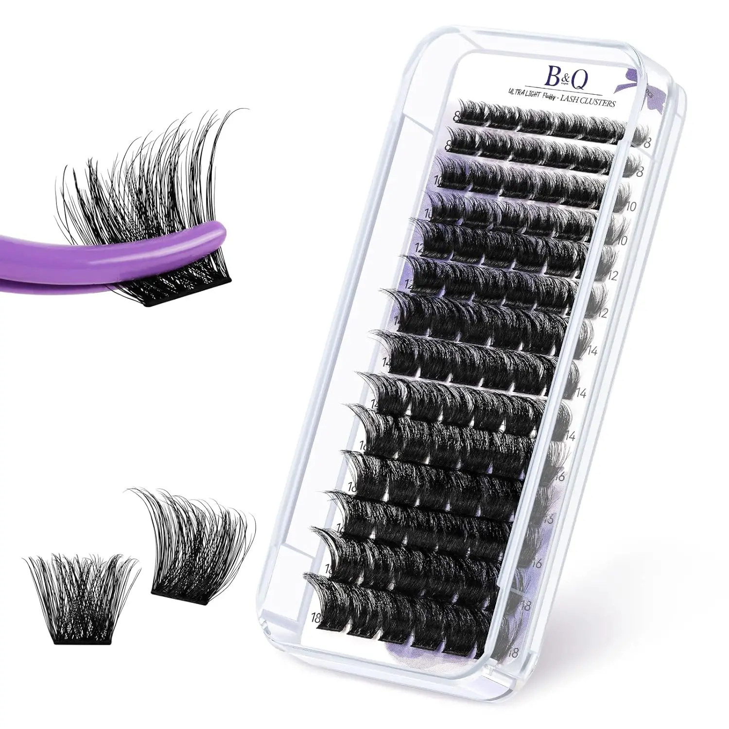 Profissional Individual Clash Lashes, Volume Lashes, DIY Segmento Lashes, suprimentos de alta qualidade