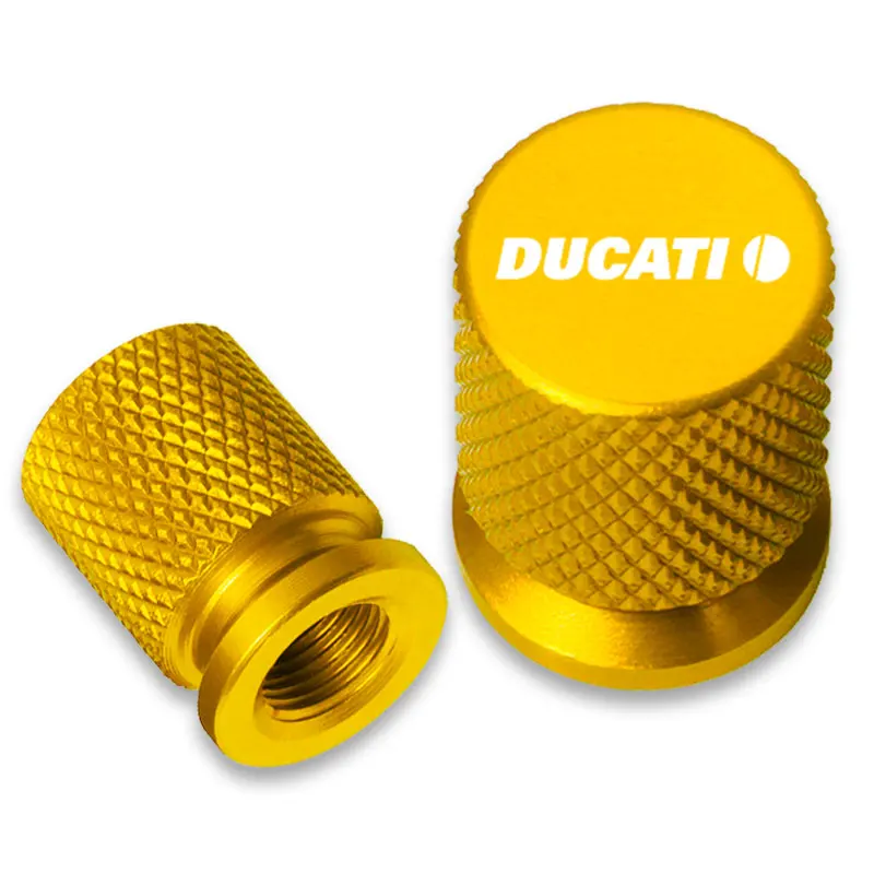 2 Stück Motorrad-Reifenventilkappen für Ducati 400 620 695 696 796 821 MONSTER 899 959 1199 1299 Panigale 848 /EVO 1198/S/R