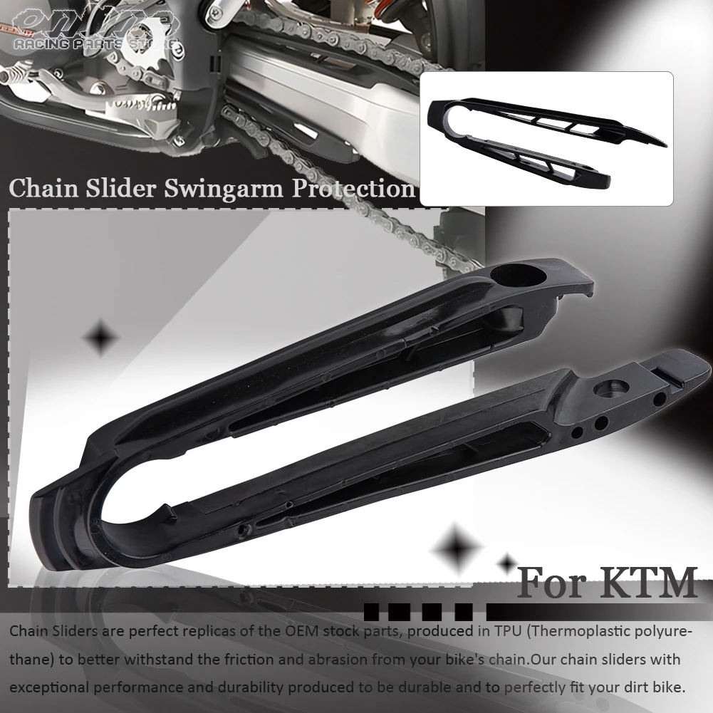 

Motorcycle Plastic Chain Slider Swingarm Guide For KTM EXC EXC-F EXC-E EXC-R XC-W XCF-W SIX DAYS SX SX-F SXS SXS-F 2008-2011