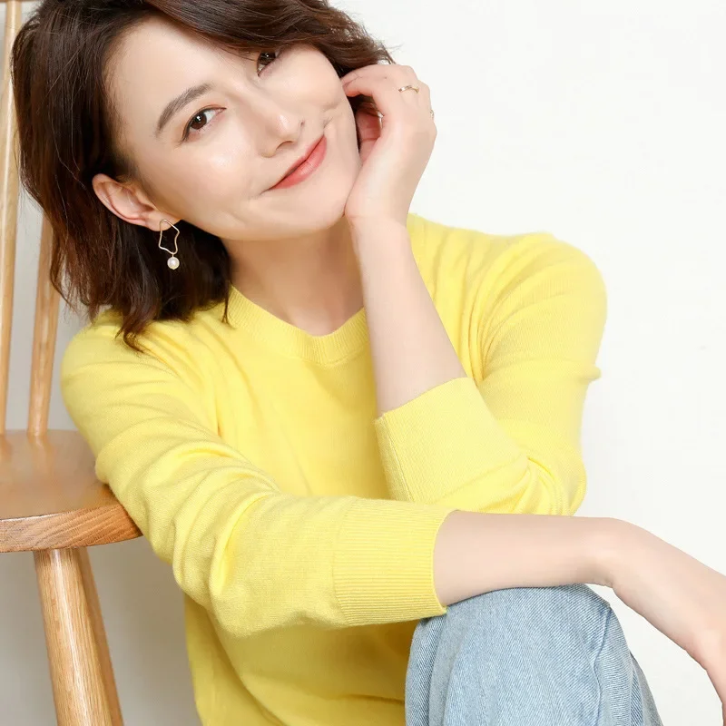 노란색