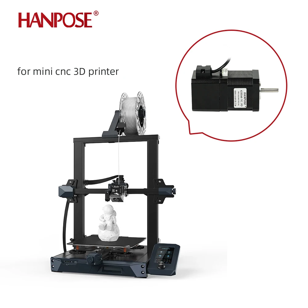 محرك متدرج NEMA17 40 مللي متر 1.8A 42HS48-YC-PD محرك Barke عزم دوران عالي 52N.cm 4-Leads لآلة الحفر ثلاثية الأبعاد المغناطيس الدائم #5