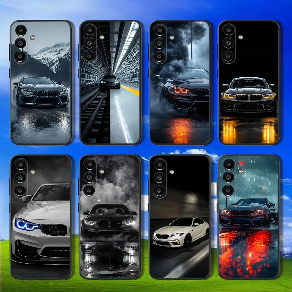 

Black White for B-BMW-W Phone Case For Samsung Galaxy A13,A21s,A22,A31,A32,A52,A53,A71,A80,Soft Black Shell