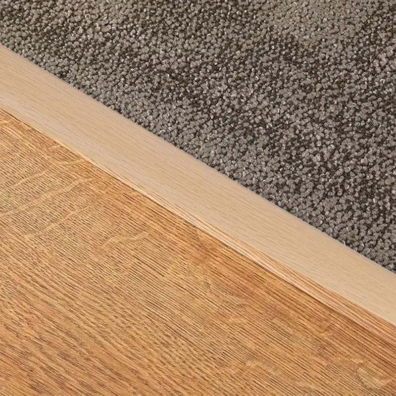 Floor Divider Strip Flat Laminate Floor Cover Strip Waterproof Floor Covering Joining Strip For Joining Floor Gaps Carpet