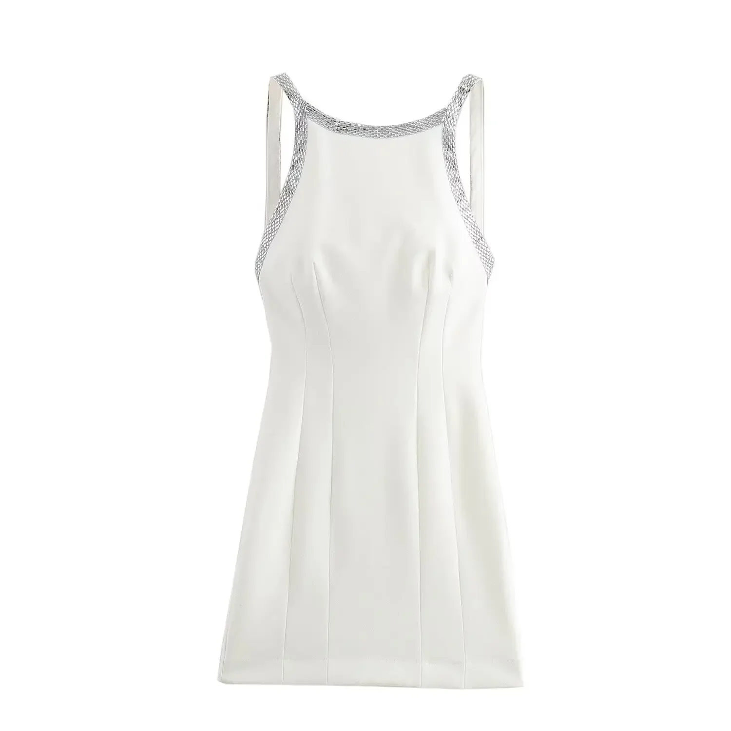 Camisole Dress Slim Fit Sophisticated and Elegant New European and American Style for The Summer of 2024