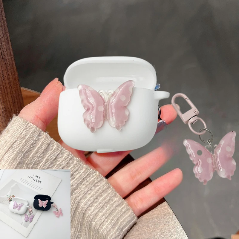 غطاء سماعة أذن لطيف لهاتف Realme Buds Air 5/air 5 Pro / Air 6 Pro حافظة من السيليكون المقاوم للصدمات لهاتف Realme Buds Air 6