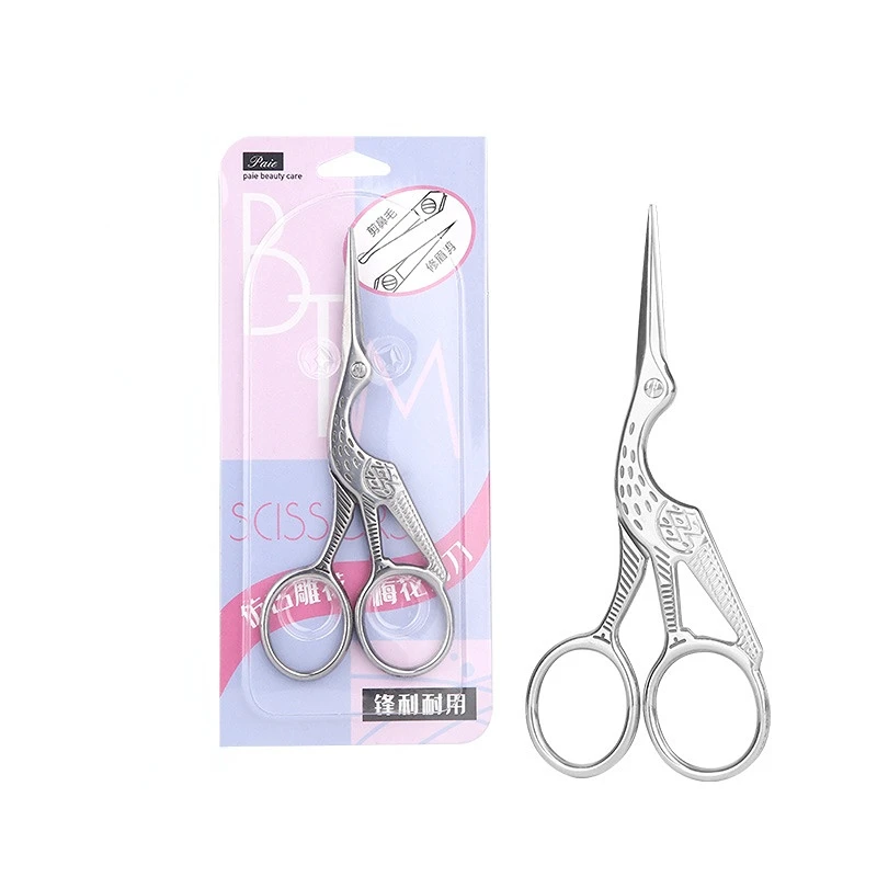 Mr. papier Vintage Schere Edelstahl Mini Kran Form Sharp Durable Handmade Handbuch Kunst Werkzeug Ästhetischen Schreibwaren