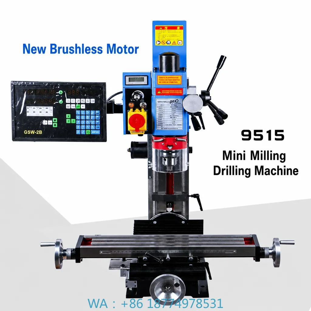 Compact Benchtop CNC Mini Milling Equipment With Adjustable Worktable for Workshop Metal Processing