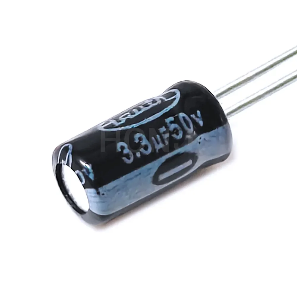 

50шт ​ ​ ​ ​ ​ ​ 3.3uF 50V 3.3MFD 50Volt 4*7mm Алюминиевый электролитический конденсатор радиальный 3.3mf50v 3.3uf50v 50v3.3mf 50v3.3uf ±20% ​ ​